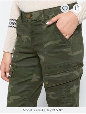 Democracy Ab Solution Utility Roll Cuff Camo Pants